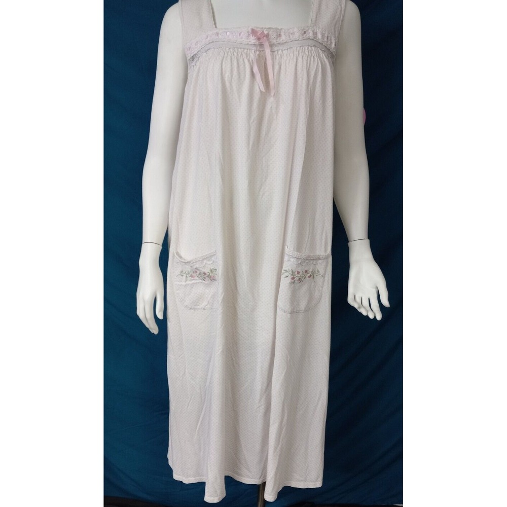 Aria 2X women's prairie cottage grandma's nightgown dress prop costume FLAWS